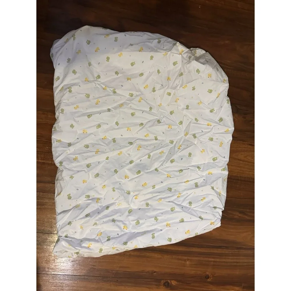 Carter’s Just One You Dragonflies Frogs Ducks RARE PATTERN‎ Fitted Crib Sheet